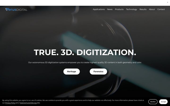 Screenshot of cultarm3d.net