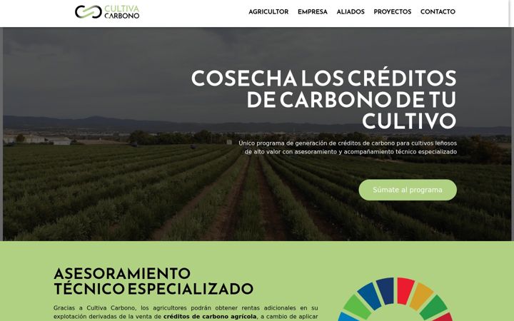 Screenshot of cultivacarbono.es