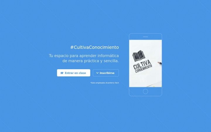 Screenshot of cultivaconocimiento.com