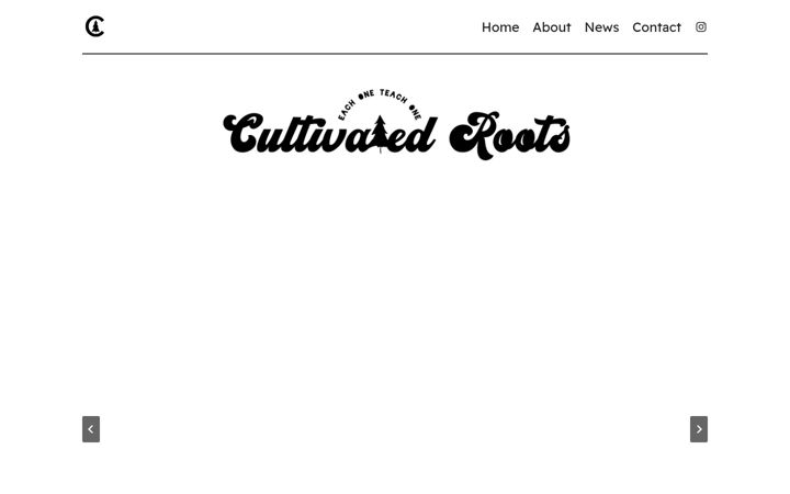 Screenshot of cultivatedroots.org