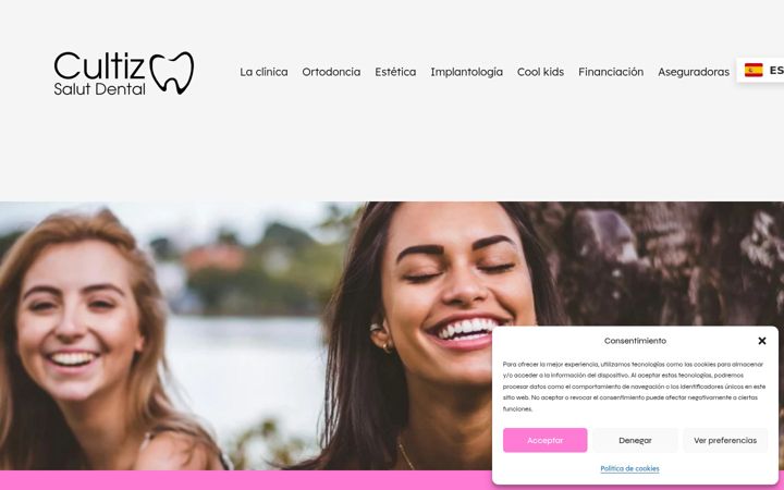 Screenshot of cultiz.es