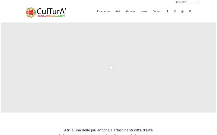 Screenshot of cultourabruzzo.it