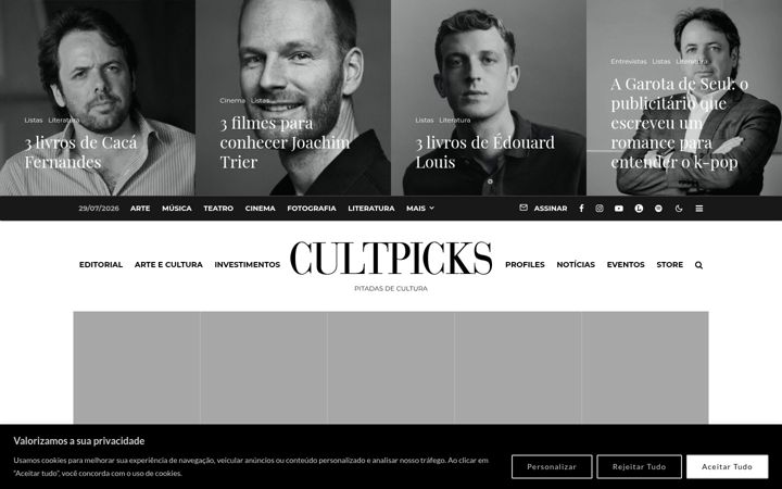 Screenshot von cultpicks.com.br