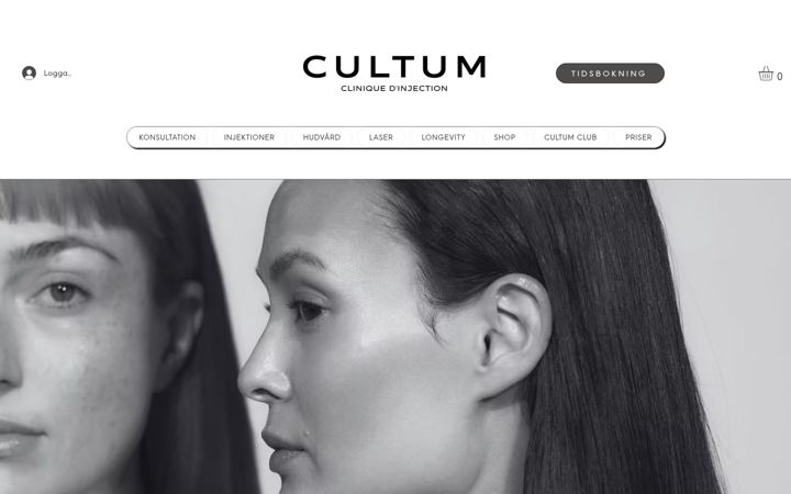 Screenshot of cultumclinic.com