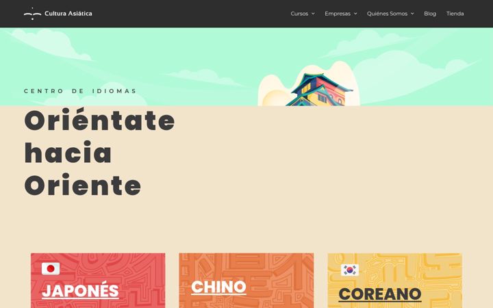 Screenshot of culturaasiatica.com