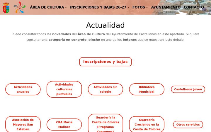 Screenshot of culturacastellanosdemoriscos.es