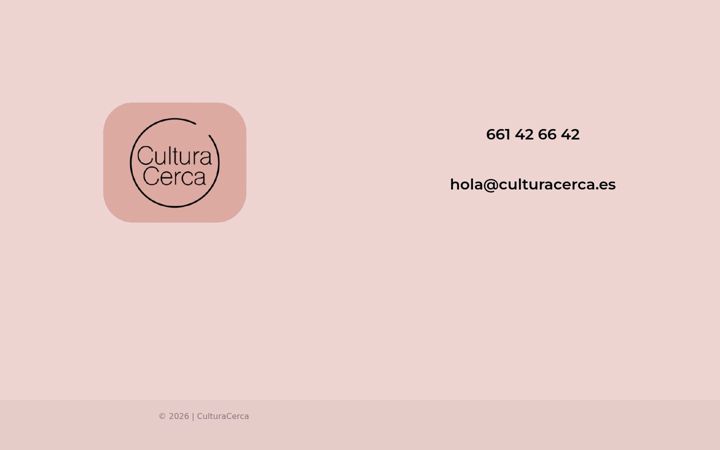 Screenshot of culturacerca.es