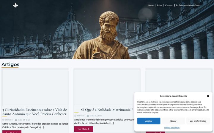 Screenshot of culturaefecatolica.com