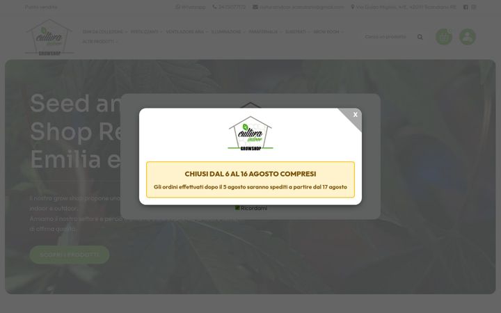 Screenshot of culturaindoor.it