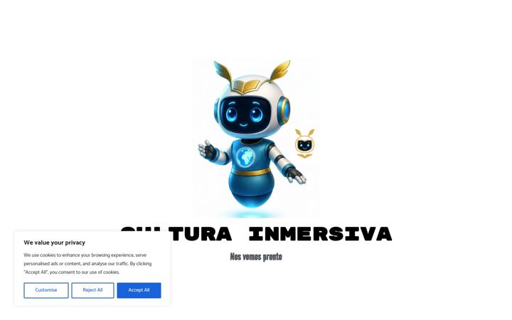 Screenshot of culturainmersiva.com