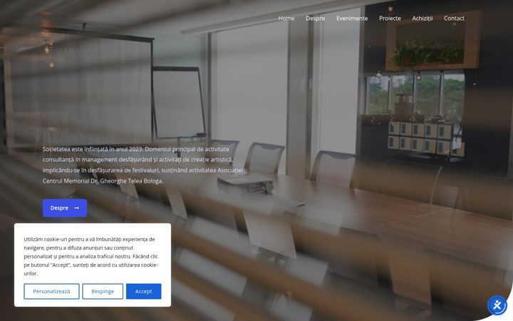 Zrzut ekranu culturalconsulting.ro
