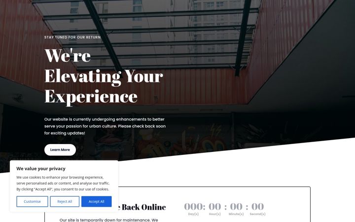Screenshot of culturalelevation.com