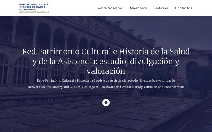 Screenshot of culturalheritageofhealth.com
