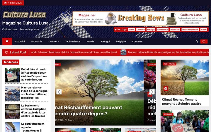 Screenshot of culturalusa.com