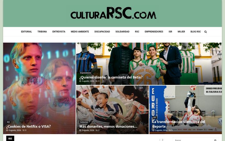 Screenshot of culturarsc.com