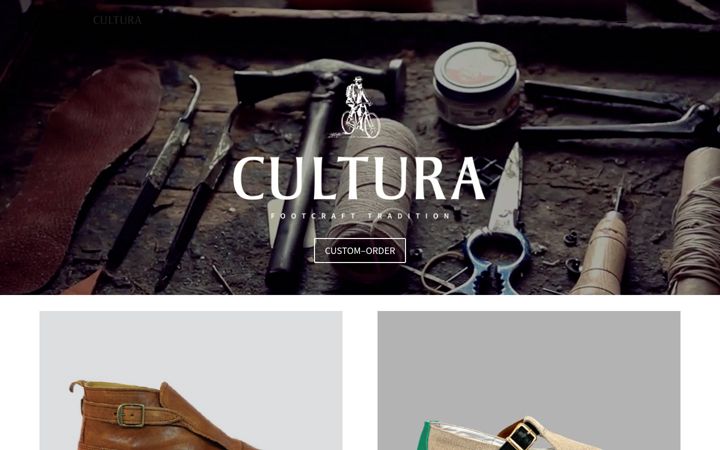 Screenshot of culturashoes.com
