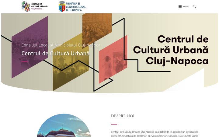 Screenshot of culturaurbana.ro