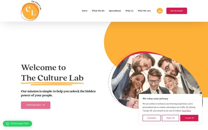 Screenshot of culture-lab.com