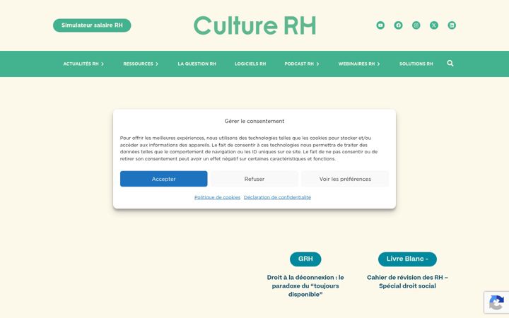 Screenshot di culture-rh.com