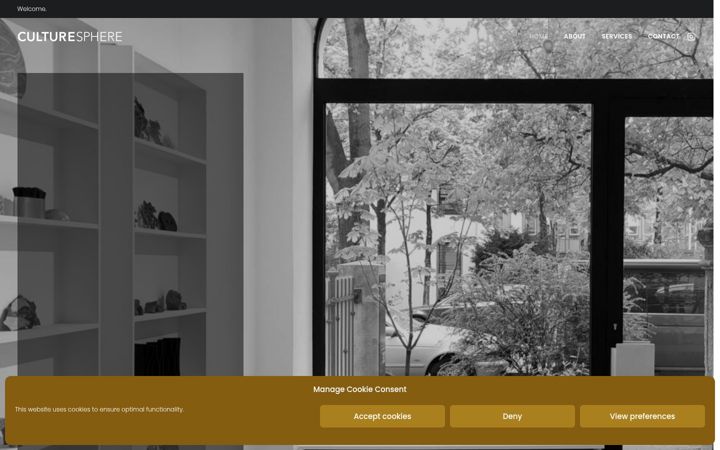 Screenshot of culture-sphere.com