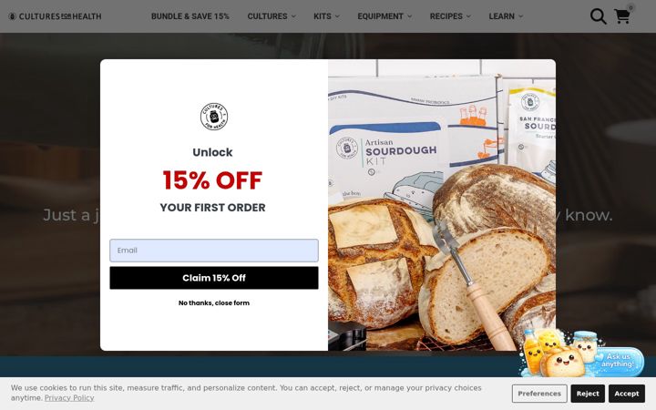 Screenshot of culturesforhealth.com