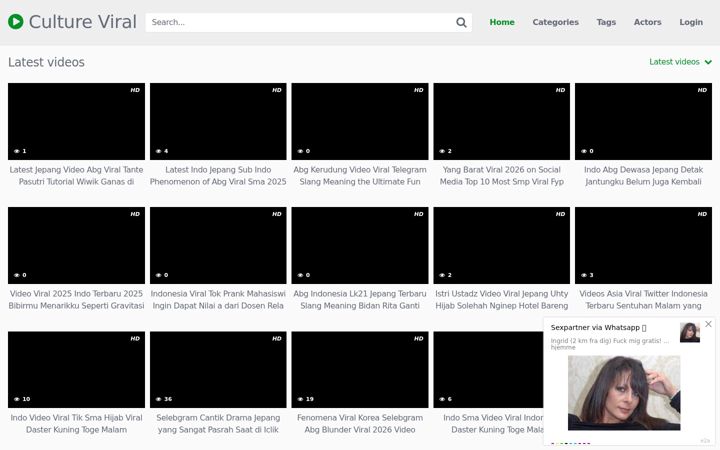 Screenshot di cultureviral.com