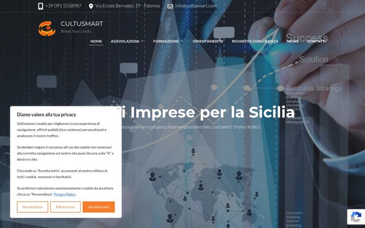 Screenshot of cultusmart.com