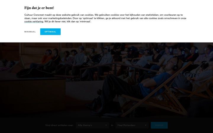 Screenshot of cultuurconcreet.nl