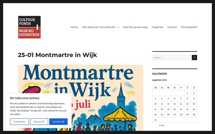Screenshot of cultuurfondswijkbijduurstede.nl