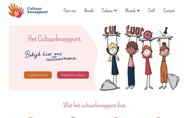 Zrzut ekranu cultuurknooppunt.nl