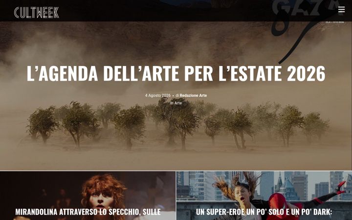 Screenshot of cultweek.com