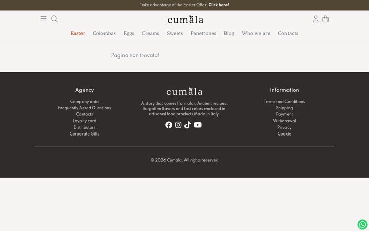 Screenshot of cumala.com