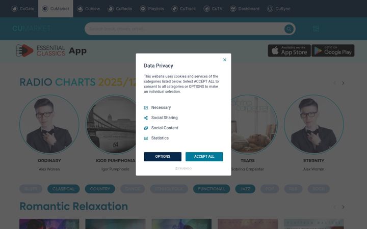 Screenshot of cumarket.net