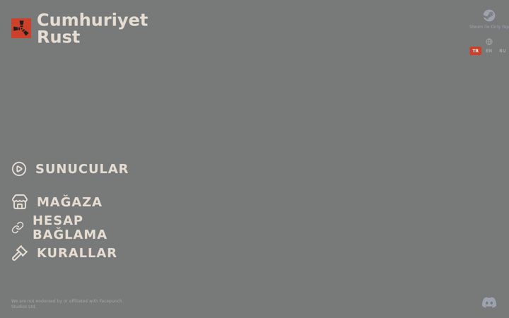 Screenshot di cumhuriyetrust.com