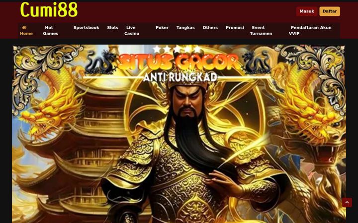 Screenshot of cumi88.net