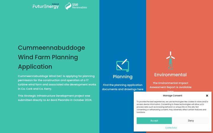 Screenshot of cummeennabuddogeplanning.ie