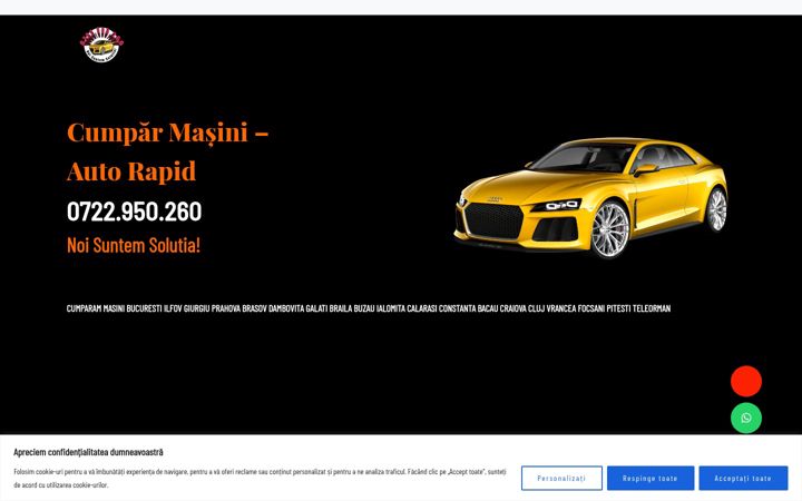 Zrzut ekranu cumpar-auto-orice-tip.ro