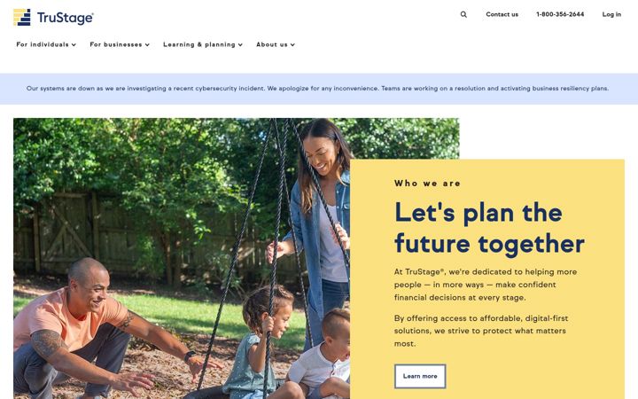 Screenshot of cunamutual.com