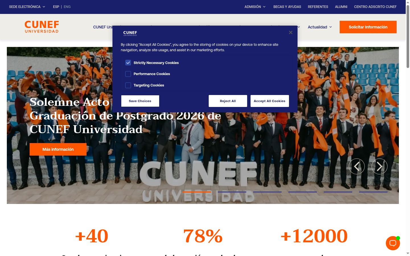 Zrzut ekranu banera zgody wyświetlanego przed jakąkolwiek interakcją