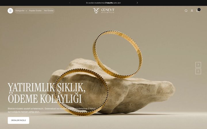 Screenshot of cuneytkuyumculuk.com