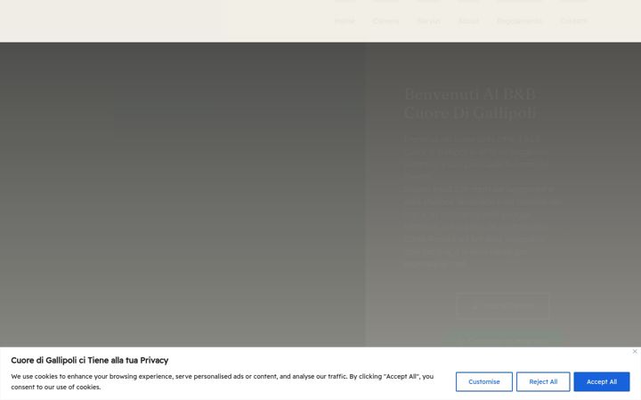 Screenshot of cuoredigallipoli.com