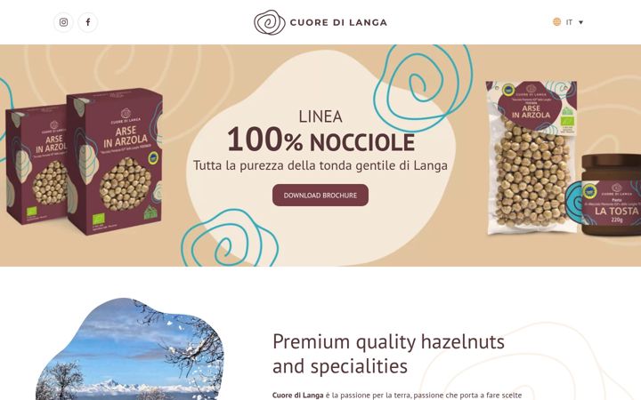 Screenshot of cuoredilanga.it