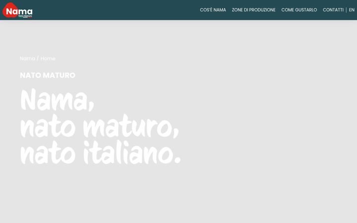Screenshot von cuorenama.com