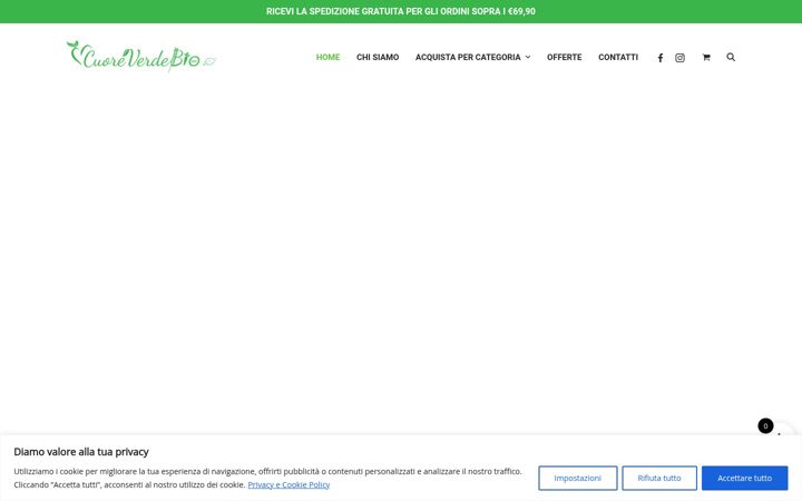 Screenshot von cuoreverdebio.it