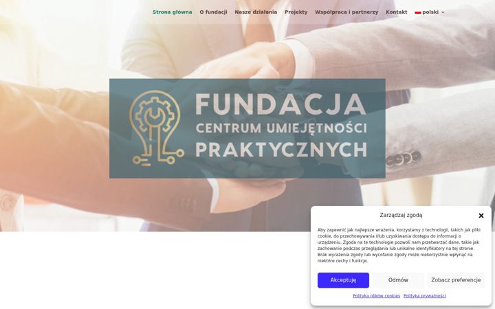 Screenshot di cup.org.pl