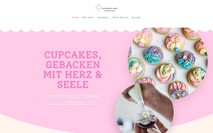 Screenshot of cupcakesundliebe.com