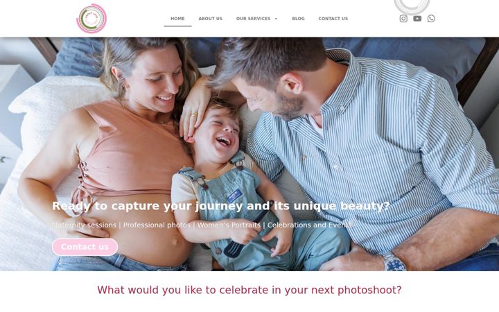 Screenshot of cupclickphoto.com