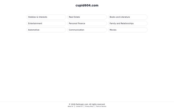 Screenshot of cupid604.com