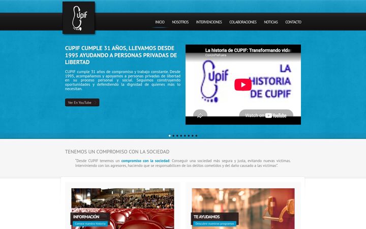 Screenshot του cupif.org