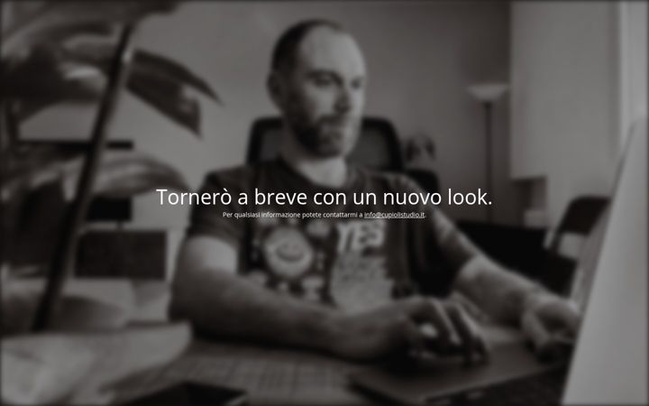 Screenshot of cupiolistudio.it